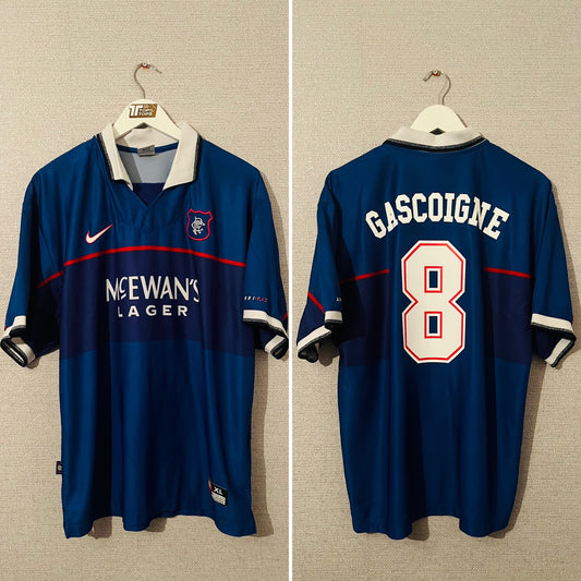 Rangers home football shirt
1997/99 Gazza XL