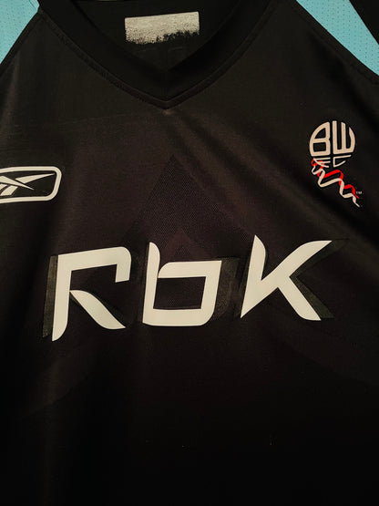 Bolton Wanderers away football shirt 2007/08 Stelios Large