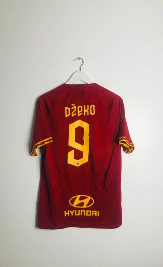 Roma home football shirt Dzeko