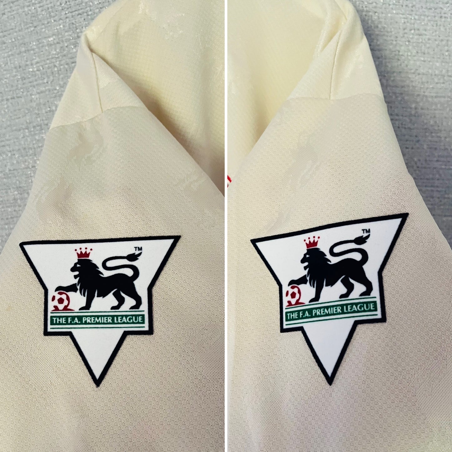 Liverpool away football shirt 1996/97 Fowler Large