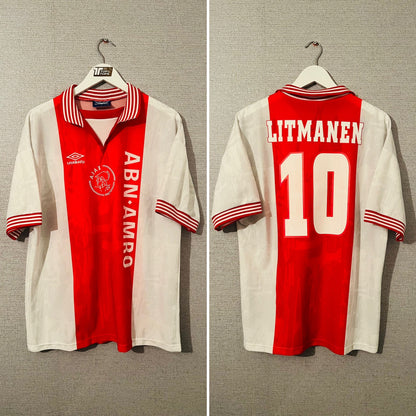 Ajax home football shirt 1996/97 Litmanen Large