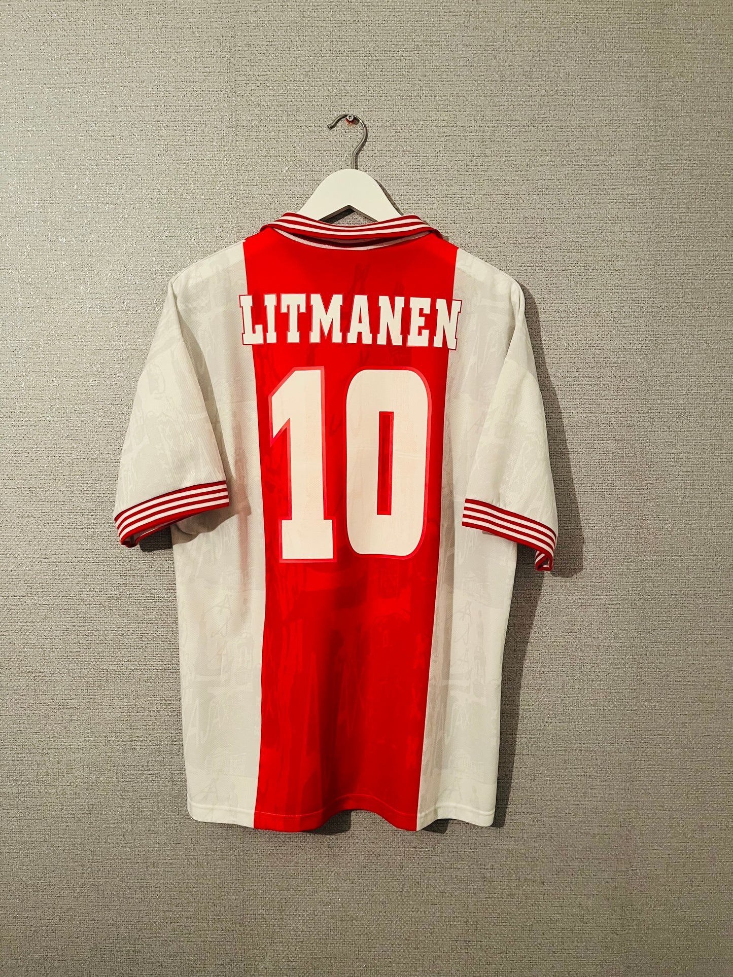 Ajax home football shirt 1996/97 Litmanen Large