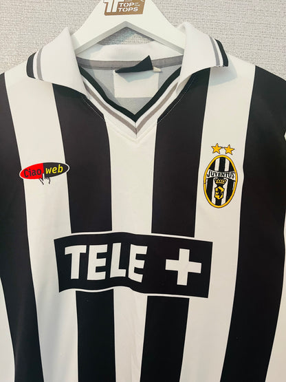 Juventus home football shirt 2000/01 Zidane XL