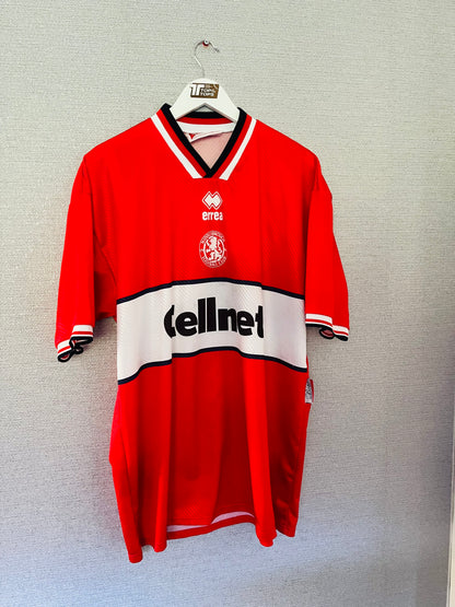 Middlesbrough home football shirt 1997/98 XL