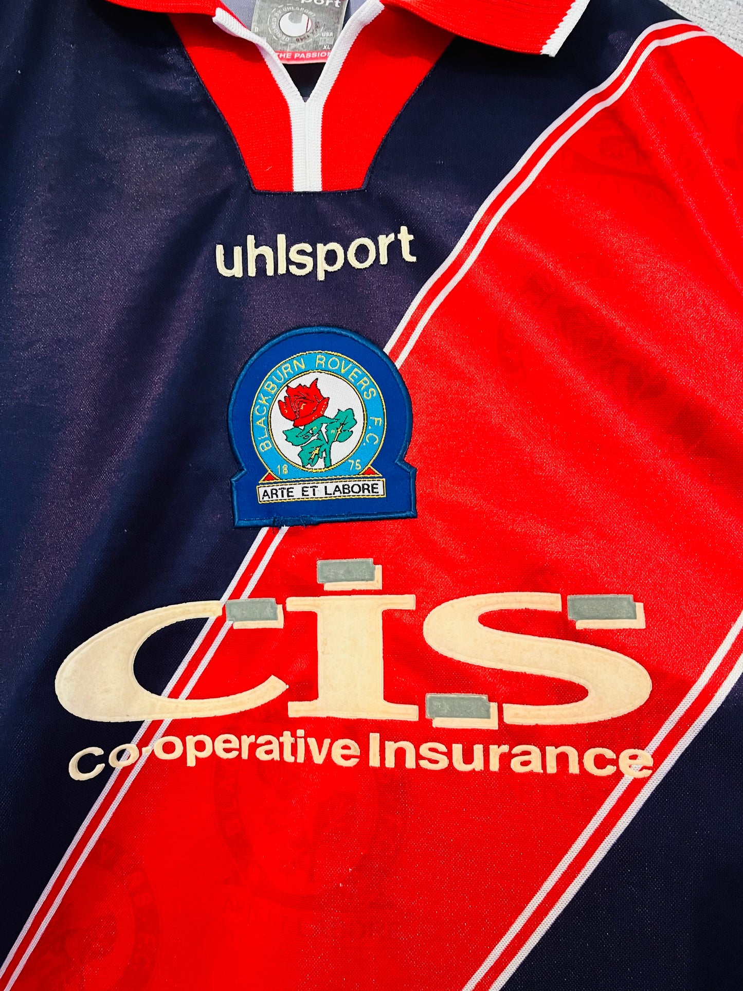 Blackburn Rovers third football shirt 1999/2000 Ostenstad XL