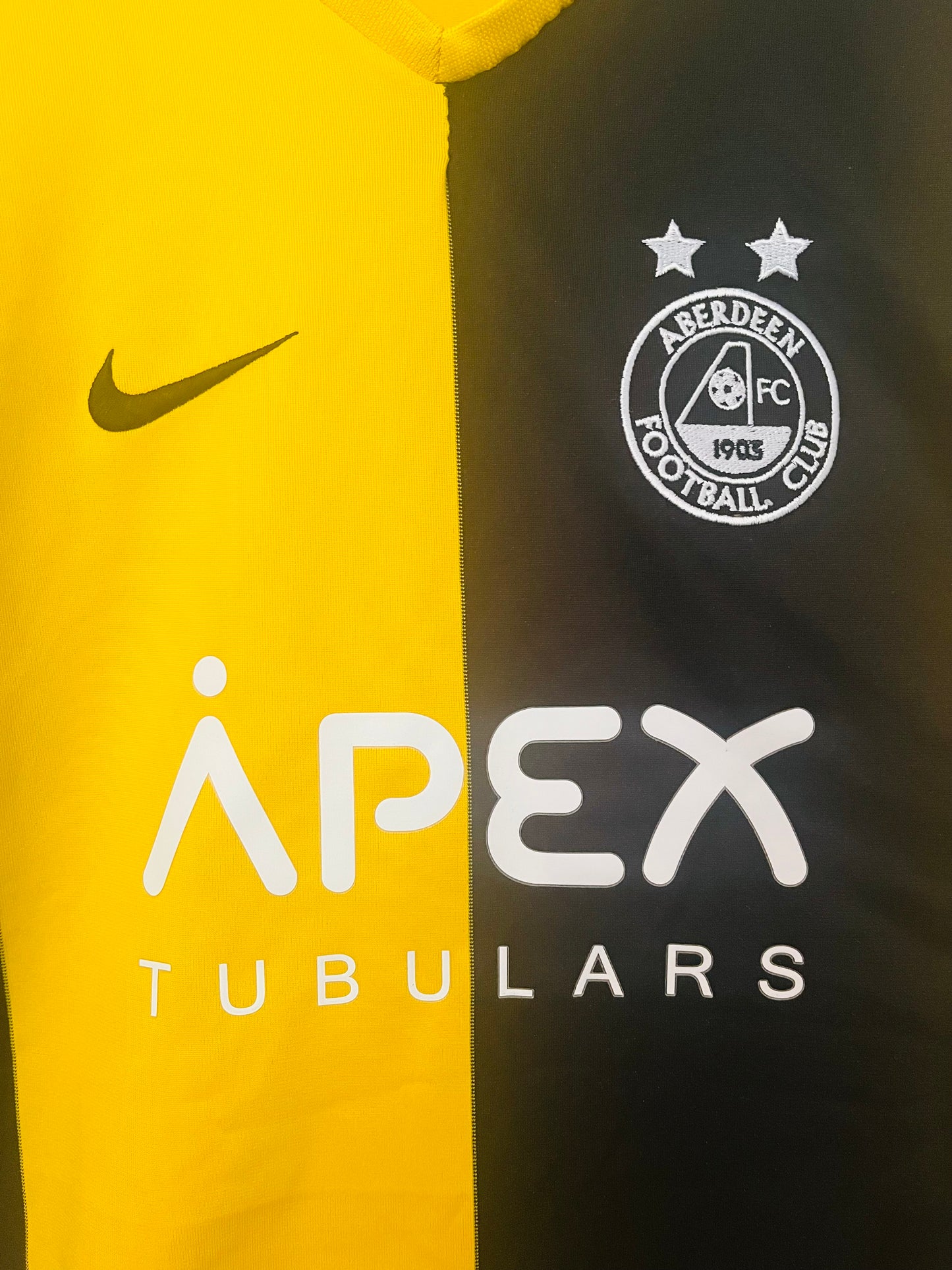 Aberdeen third football shirt 2007/08 XL