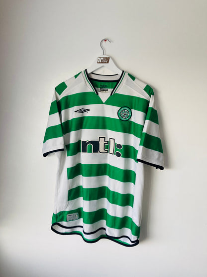Glasgow Celtic home football shirt
2001/03 Thompson XL
