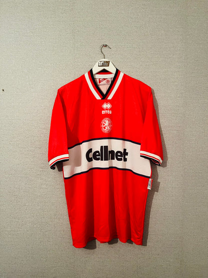 Middlesbrough home football shirt 1997/98 XL