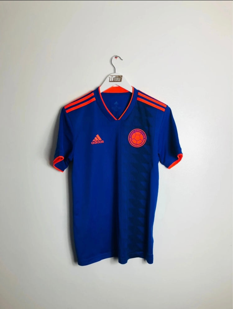 Colombia away football shirt World Cup 2018 small