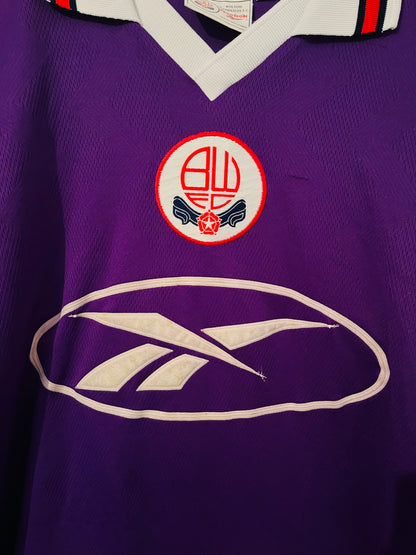 Bolton Wanderers away football shirt 1997/98 Fish Large