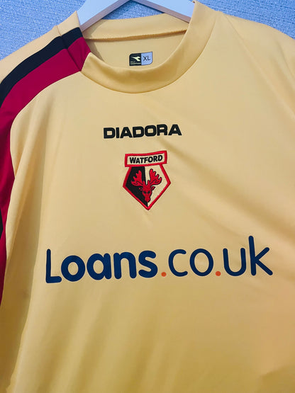 Watford home football shirt 2005/06 XL