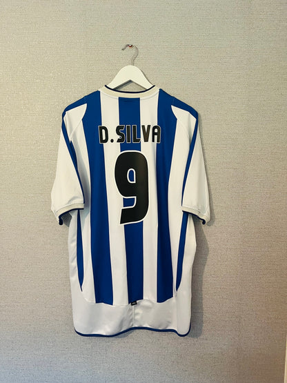Malaga home football shirt 2002/03 Dario Silva XL