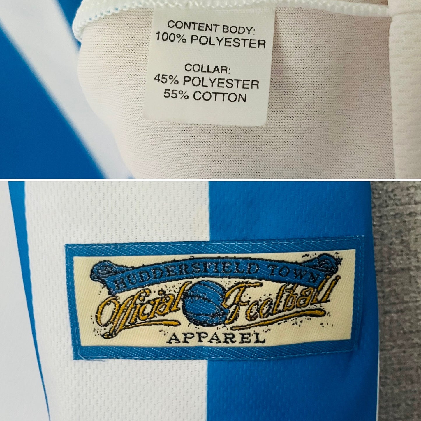 Huddersfield Town home football shirt 1997/99 XXL