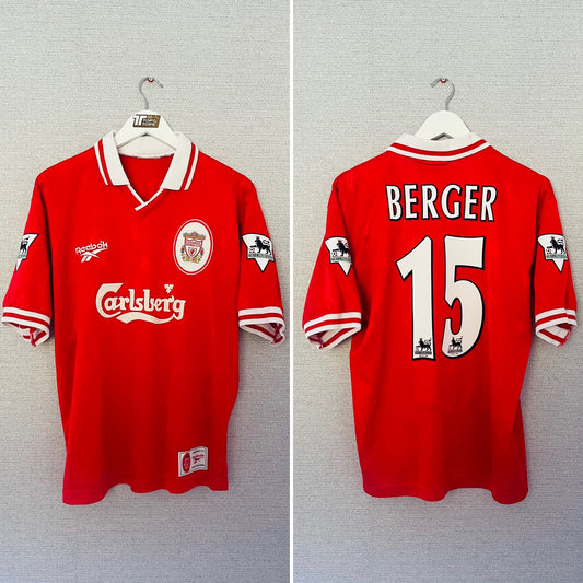 Liverpool home football shirt
1997/98 Berger Medium