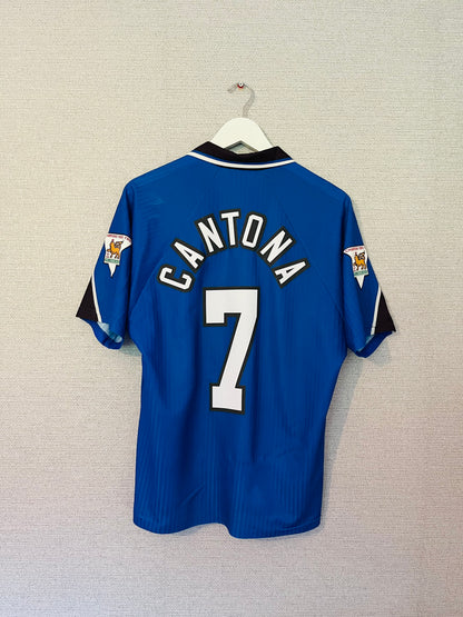 Manchester United third football shirt 1996/97 Cantona Medium