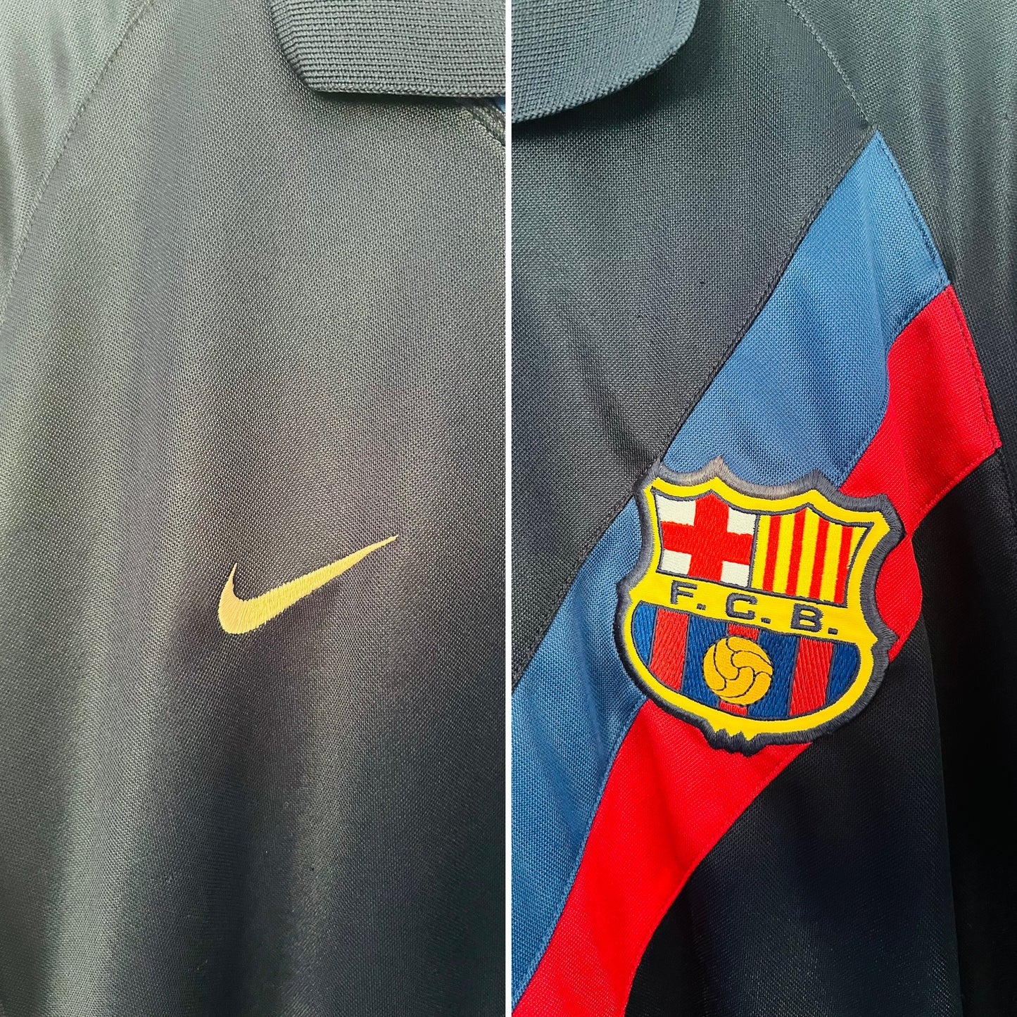 Barcelona away football shirt
2003/04 Ronaldinho XL