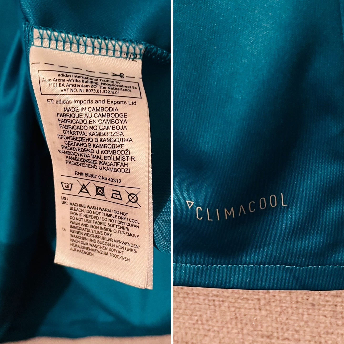 Real Madrid third football shirt 2017/18 CR7 Medium