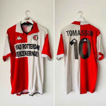 Feyenoord home football shirt 2000/01 Tomasson XL