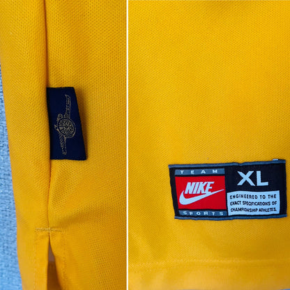 Arsenal away football shirt 1998/99 Bergkamp XL