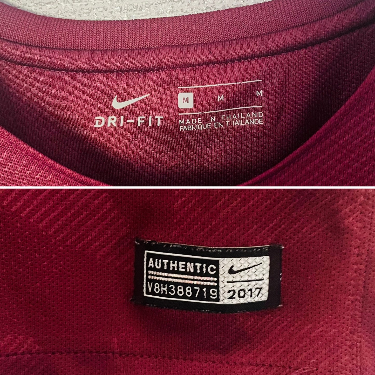 Barcelona third football shirt
2017/18 Messi Medium