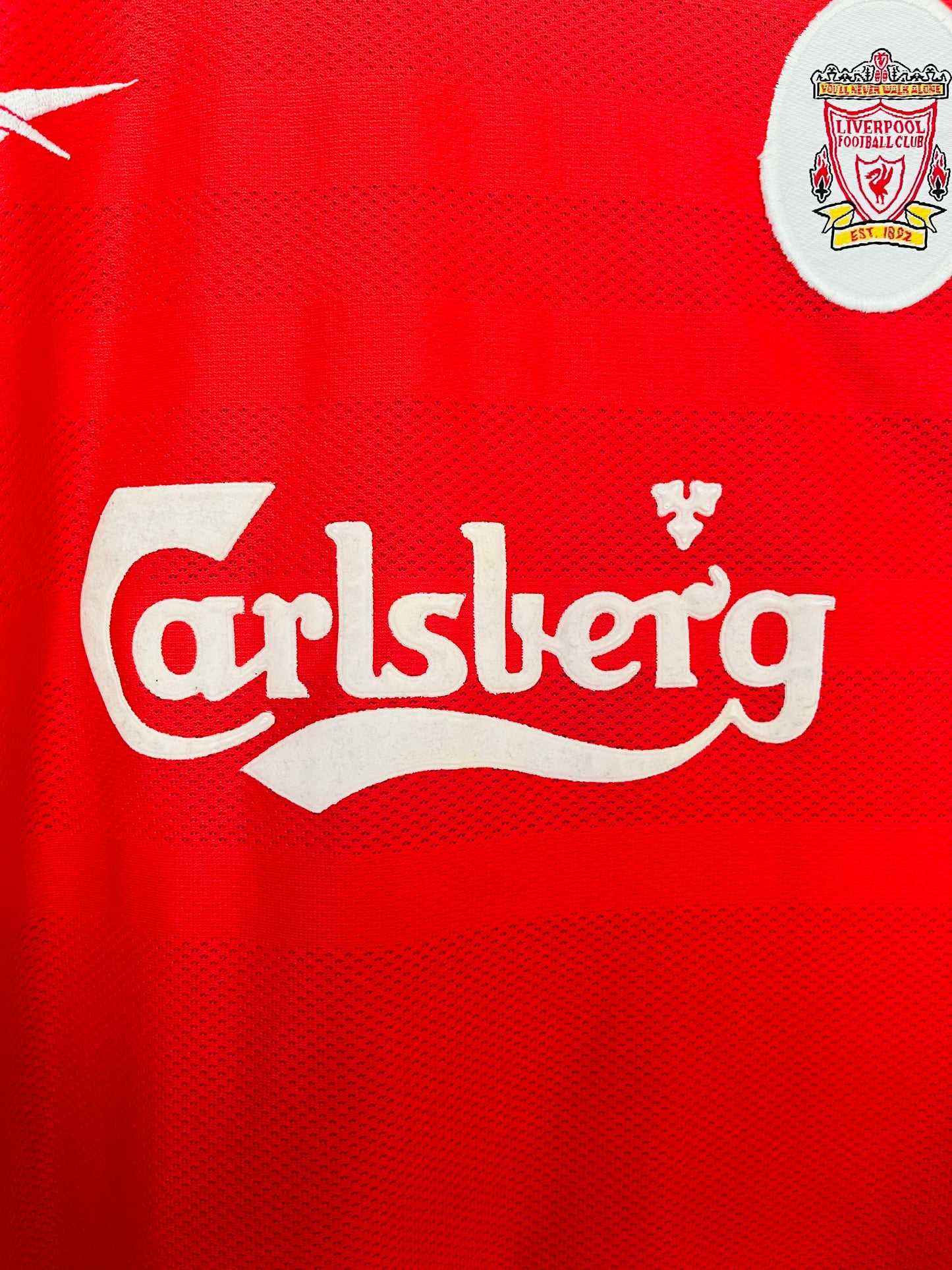 Liverpool home football shirt 1998/2000 Fowler Medium