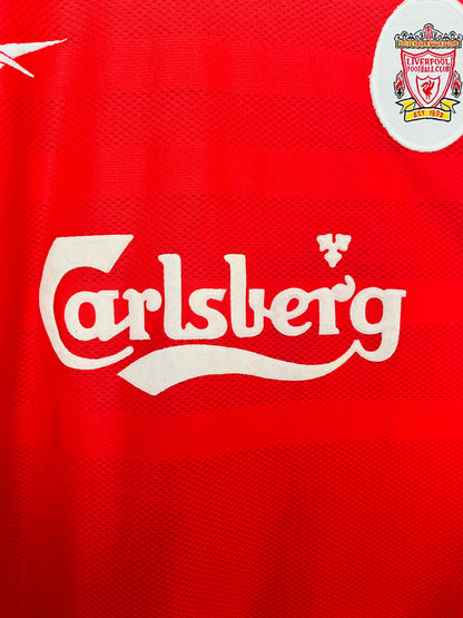 Liverpool home football shirt 1998/2000 Fowler Medium