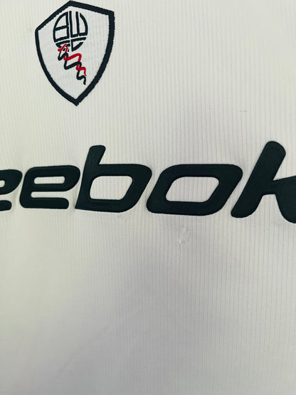 Bolton Wanderers home football shirt 2001/02 Ngotty XL