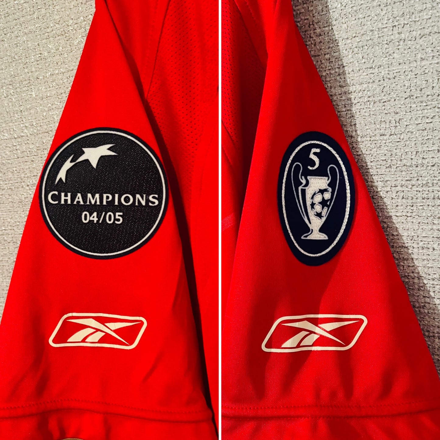 Liverpool home football shirt 2005/06 Alonso Medium