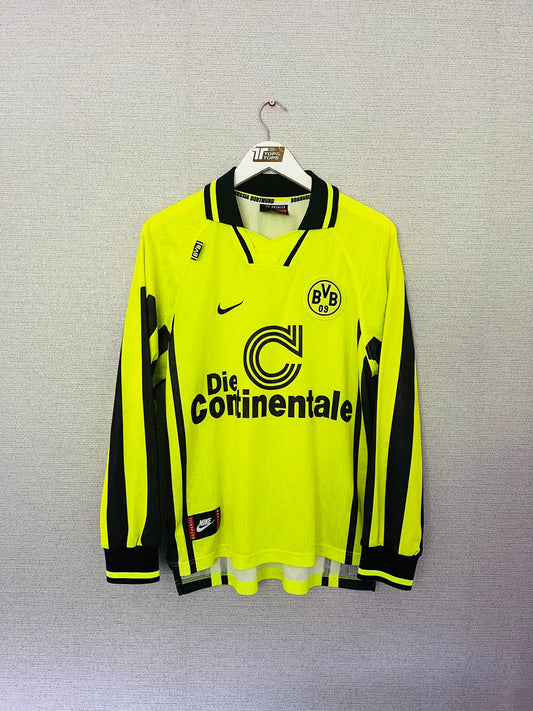 Borussia Dortmund home football shirt 1996/97 Medium