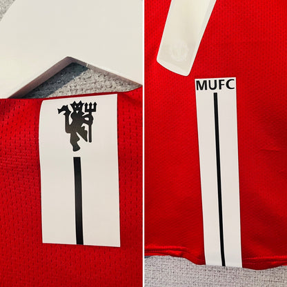 Manchester United home football shirt 2007/08 CR7 Medium