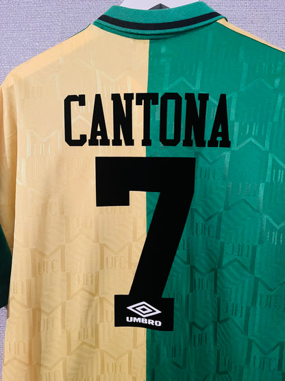 Manchester United third football shirt 1992/94 Cantona XL