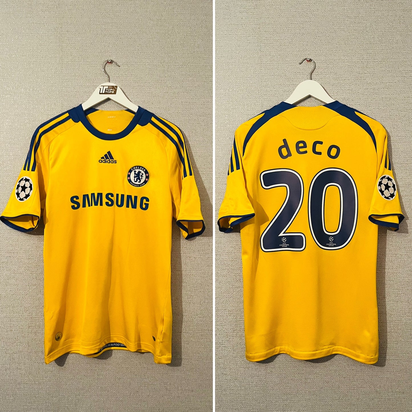 Chelsea third football shirt 2008/09 Deco Medium