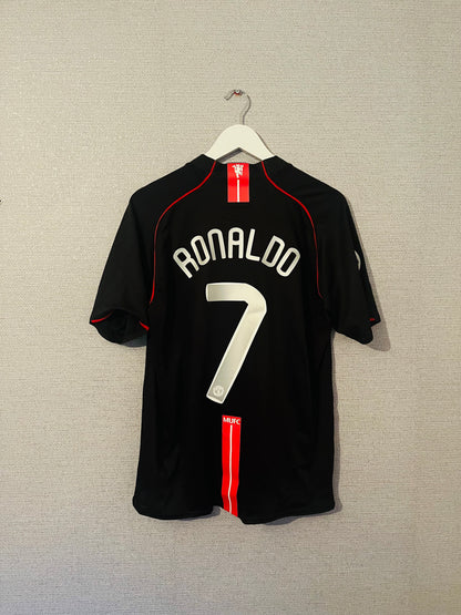 Manchester United away football shirt 2007/08 CR7 Large