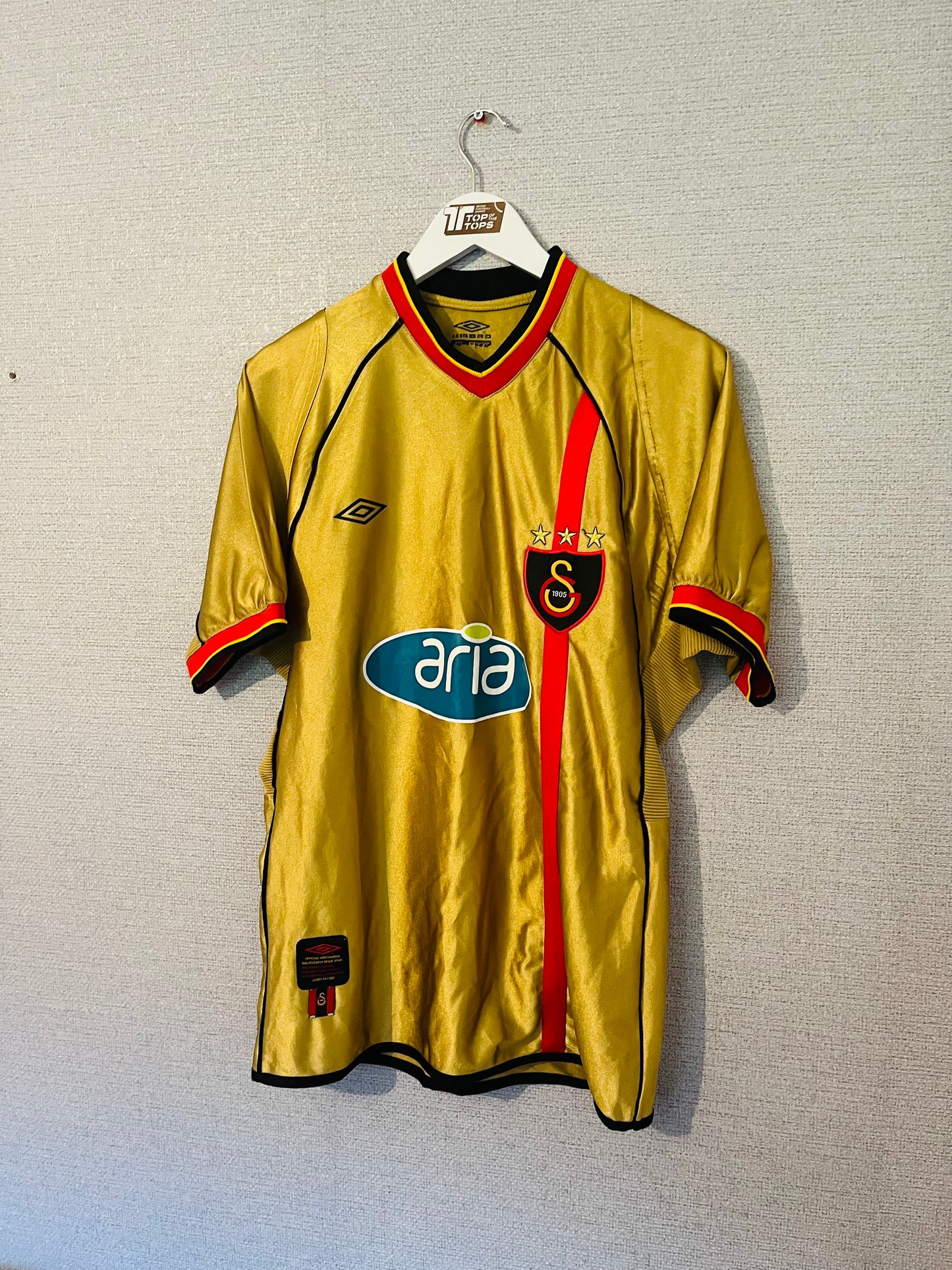 Galatasary third football shirt 2002/03 Medium