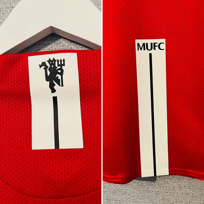 Manchester United home football shirt 2007/08 CR7 Large