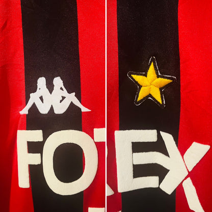 AC Milan home football shirt 1986/87 Large