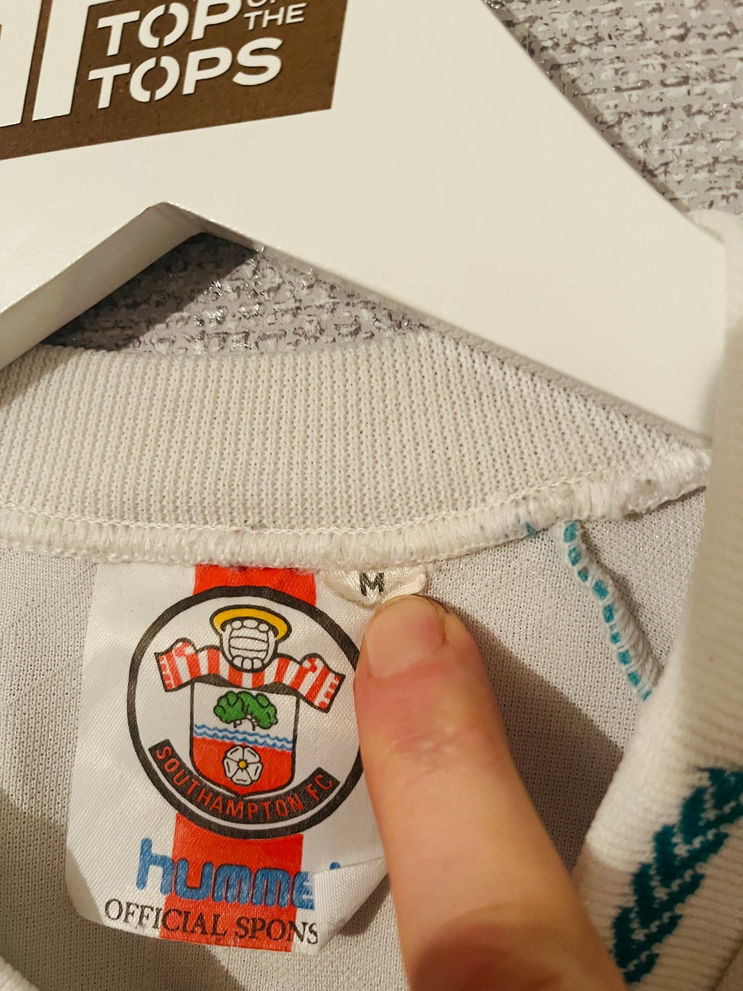 Southampton away football shirt 1989/91 Medium