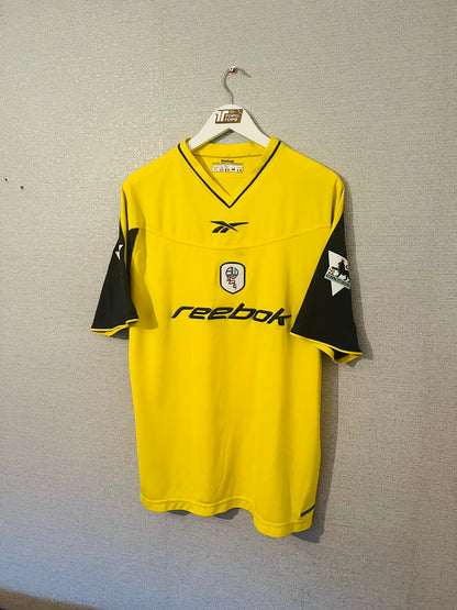 Bolton Wanderers away football shirt 2002/03 Okocha Large