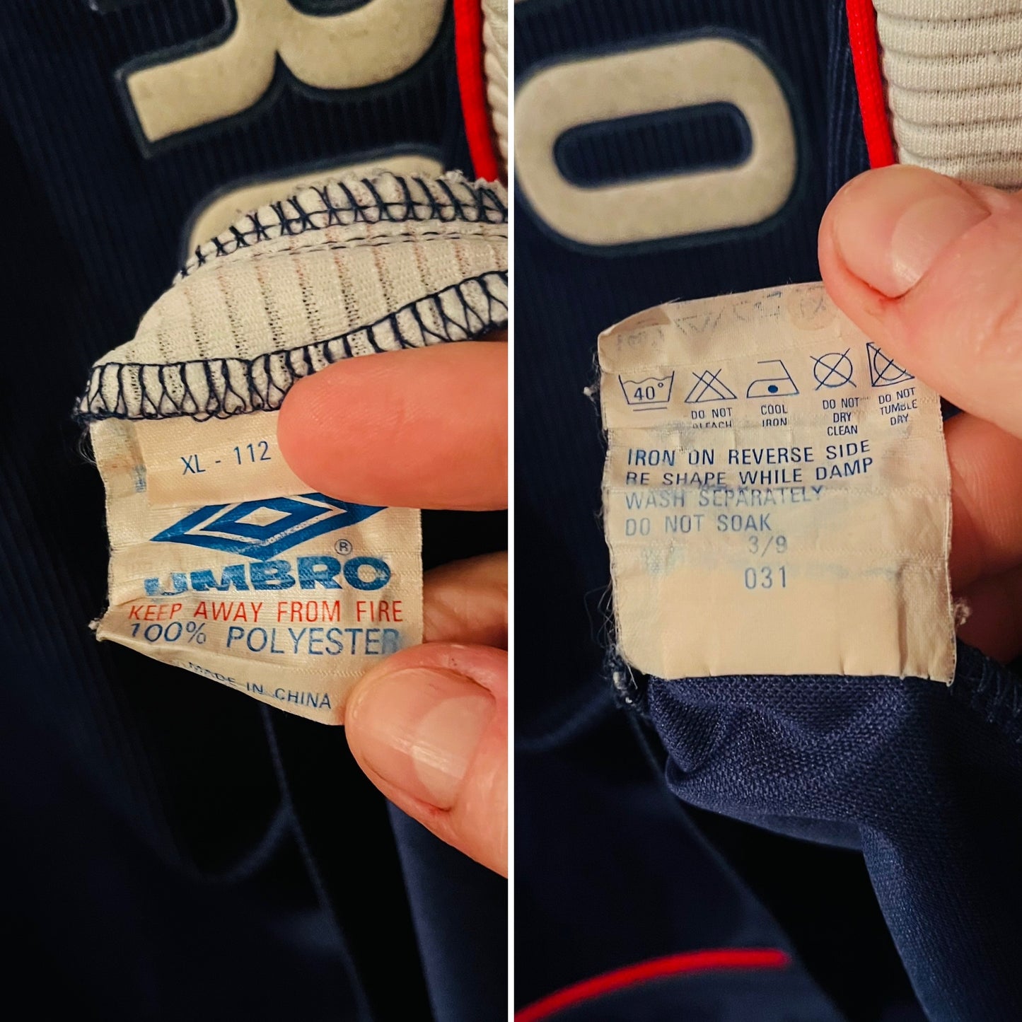 Ajax away football shirt 1999/2000 Brian Laudrup XL