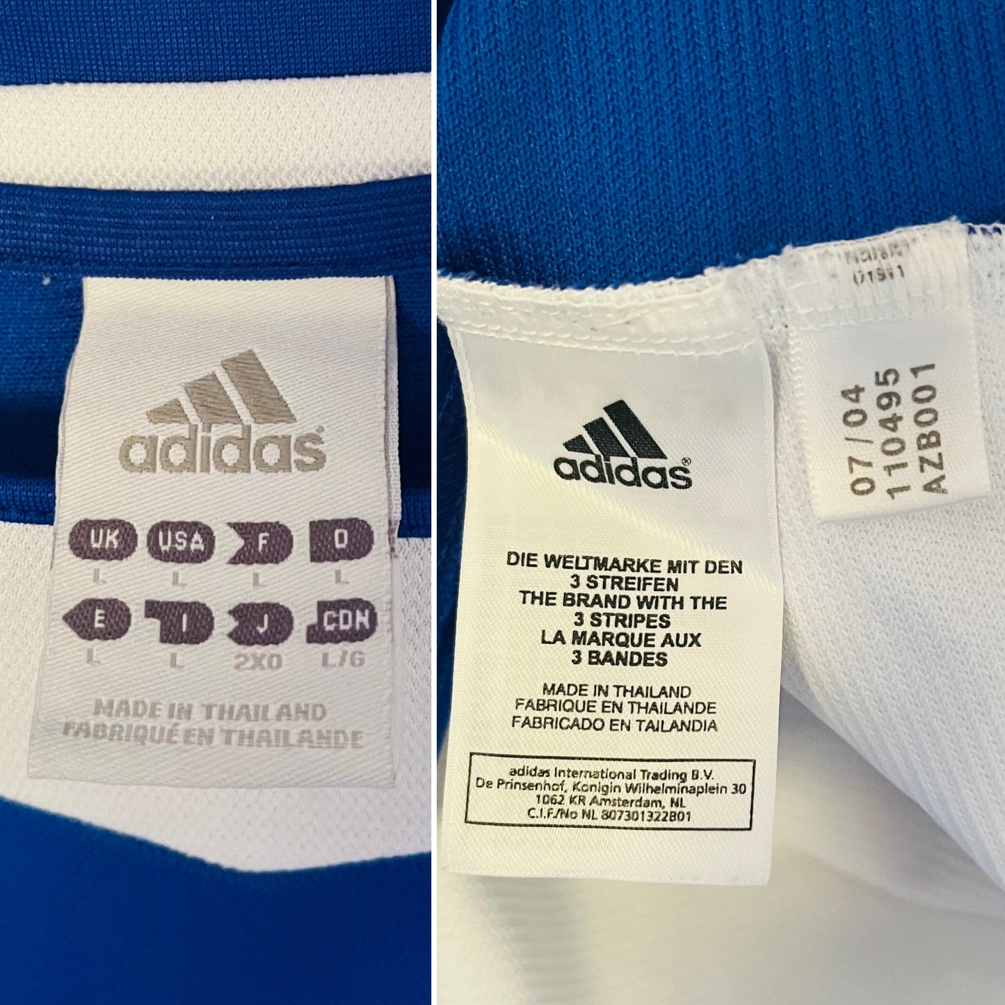 Greece home football shirt
Euro 2004 Charisteas Large
