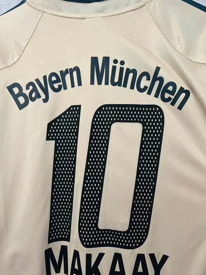 Bayern Munich away football shirt 2004/05 Makaay Large