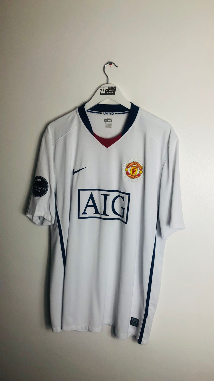 Manchester United away football shirt 2008/09 CR7