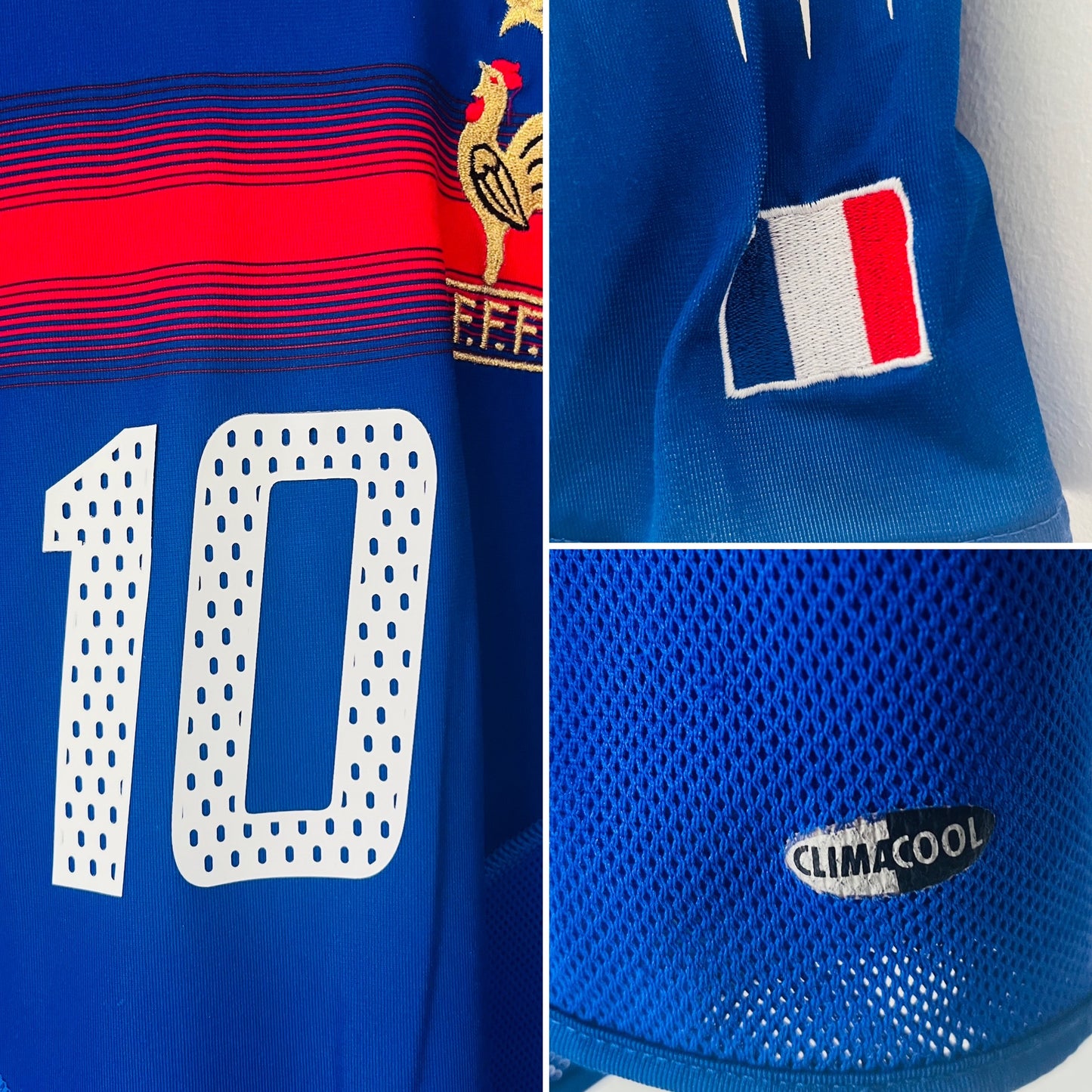 France home football shirt
Euro 2004 Zidane Medium