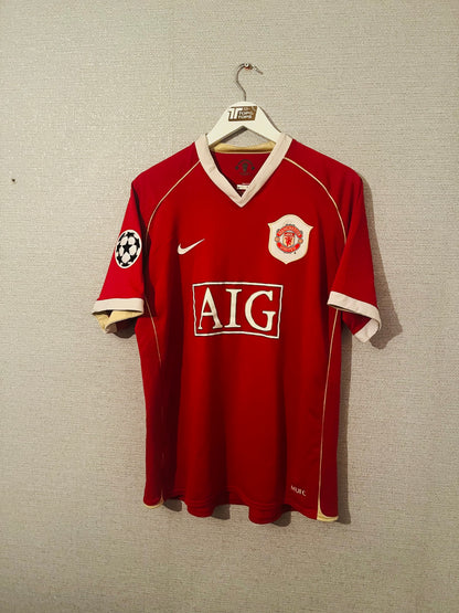 Manchester United home football shirt 2006/07 CR7 Large
