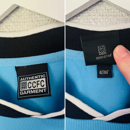 Coventry City home football shirt 2001/02 Large