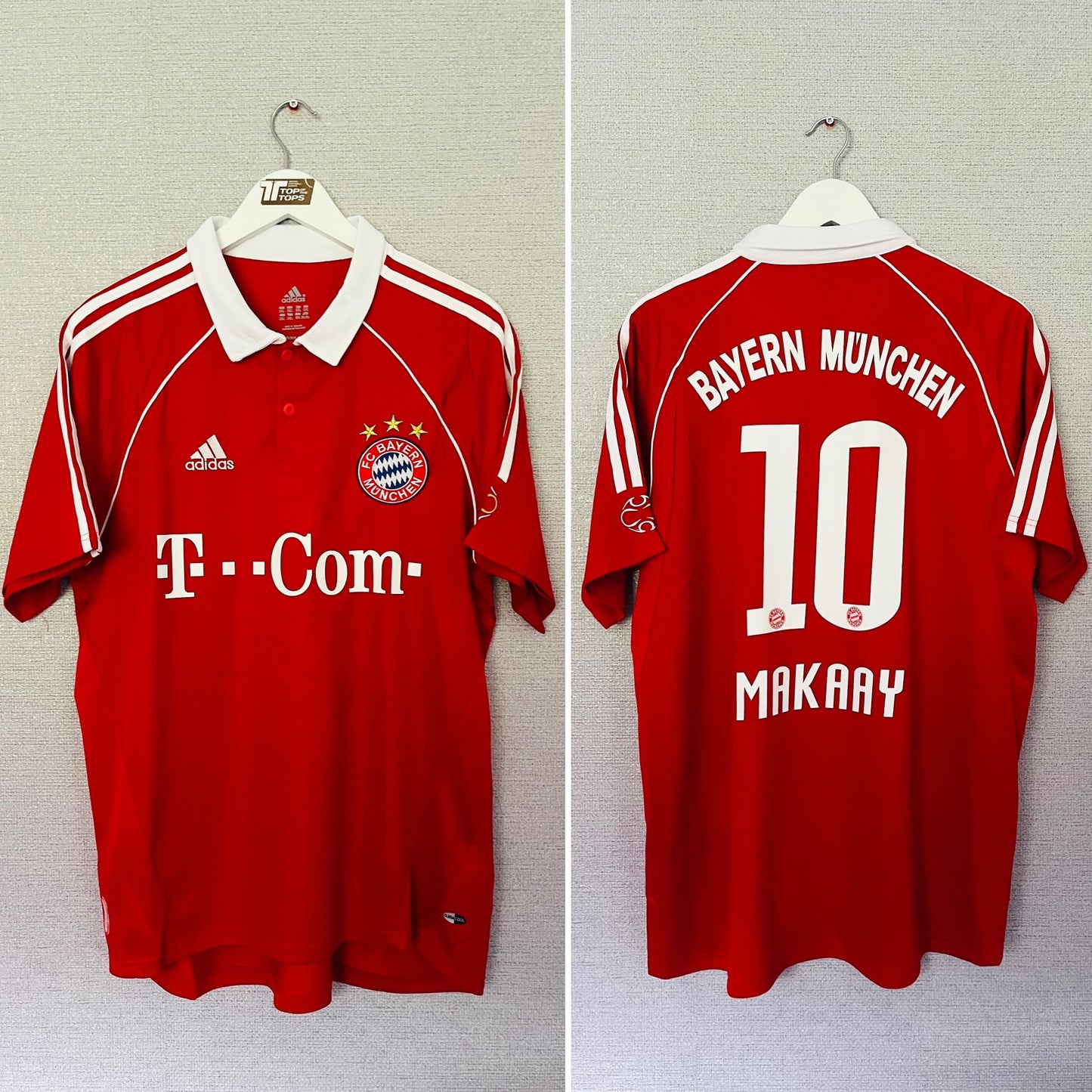 Bayern Munich home football shirt 2006/07 Makaay Large