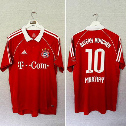 Bayern Munich home football shirt 2006/07 Makaay Large