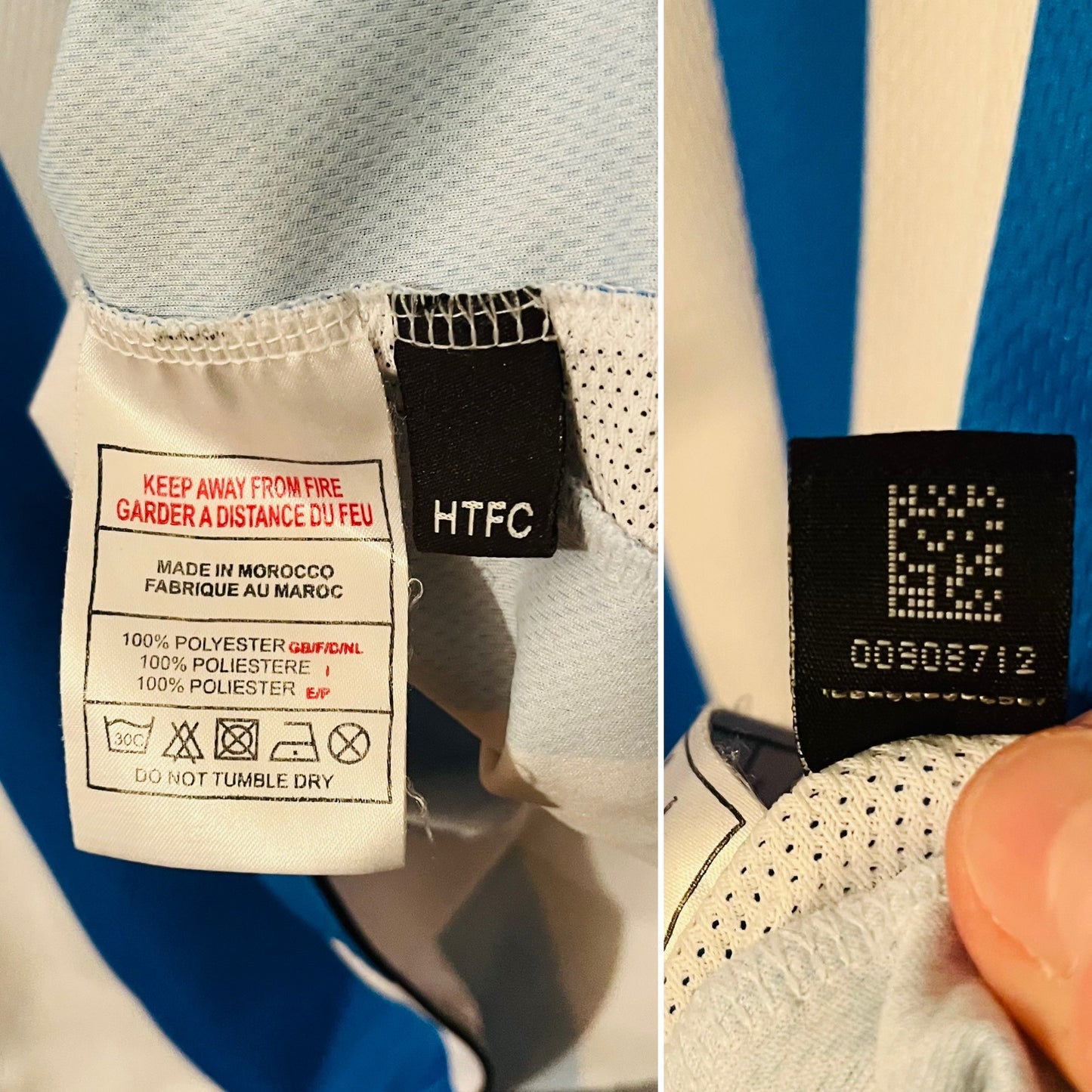 Huddersfield Town home football shirt 2010/11 XL