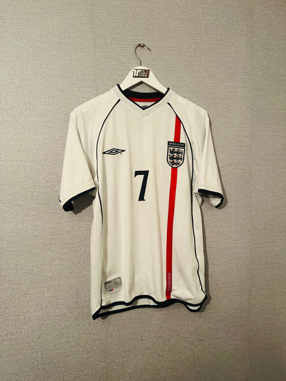 England home football shirt
2001/03 Beckham Medium