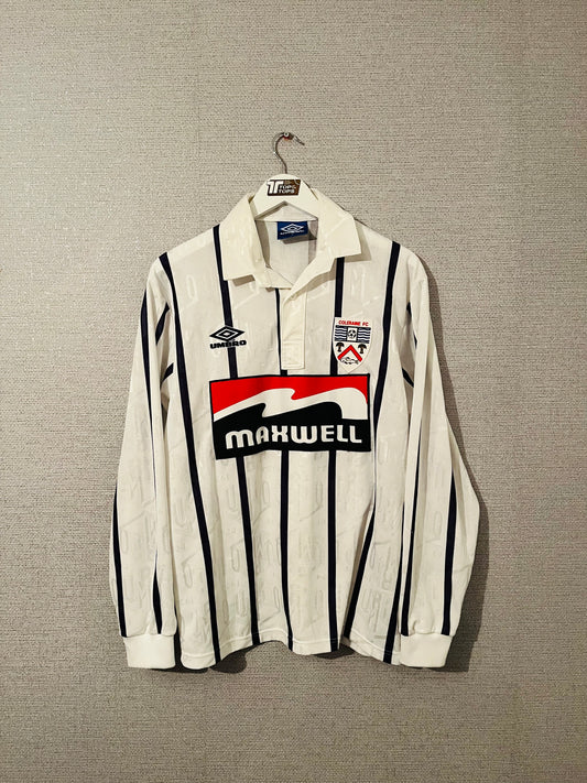 Coleraine home football shirt 1994/95 Medium